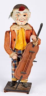 German clockwork cello player automaton
