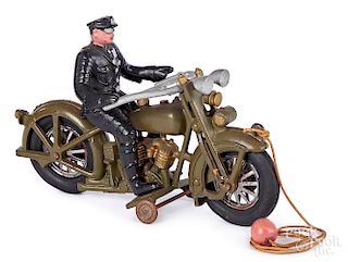 Hubley Harley Davidson police motorcycle