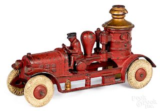 Kenton cast iron fire pumper with integral driver