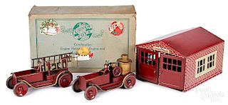Turner Engine House, Fire Engine and Ladder Wagon