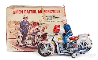 Modern Toys Siren Patrol Motorcycle battery op