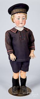 Large Cuno & Otto Dressel child size doll