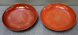 A Pair of Chinese Porcelain Plates.