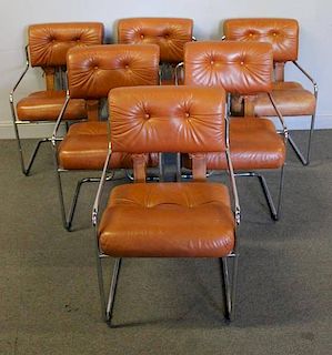 Midcentury Set of 6 Guido Faleschini for Pace