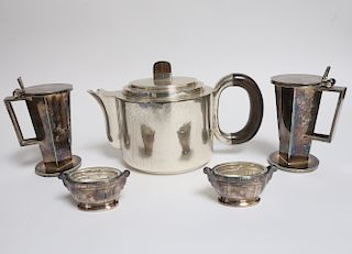 Sterling Silver & Art Deco .830 Coffee Pot