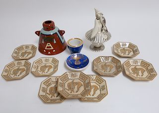 Ceramics by Primavera, Sarreguemines, Gregory