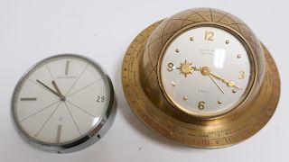 Jaeger-Le Coultre Clock & Guardier Clock