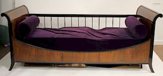 Art Deco Style Daybed, Made In Italy