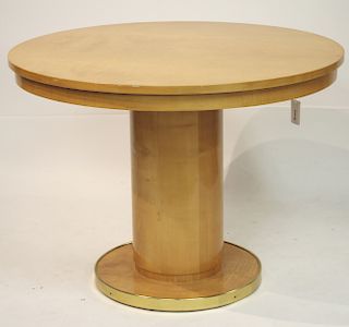 Neoclassical-Biedermeier Birch Ext. Dining Table