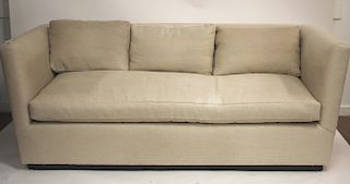 Custom Contemporary High Arm & Back Sofa