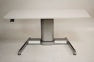 Adjustable Laminate/Aluminum Computer Stand