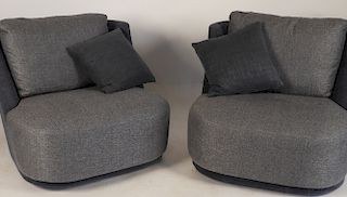 Pair of Castello Lagravinese Controluce Chairs