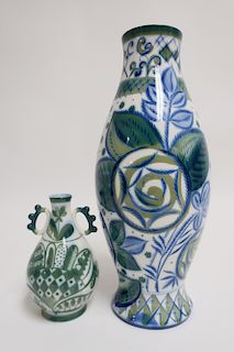 Two Leningrad Porcelain Vases