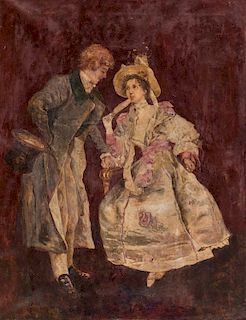 Filippo Mola (Civitavecchia 1849-Brescia 1918)  - Lotto di otto opere con testimonianze storiche ed altri soggetti