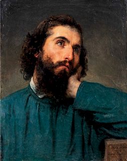 Francesco Hayez (Venezia 1791-Milano 1882)  - Portrait of a man