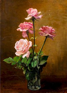 Edoardo Gioja (Roma 1862-Londra 1937)  - Roses