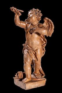 Scuola fiamminga, secolo XVIII- Cupid