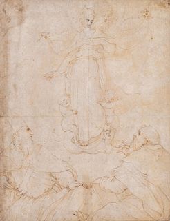 Scuola toscana, seconda metà del secolo XVI- Immaculate Conception