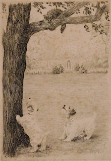 Marguerite Kirmse etching