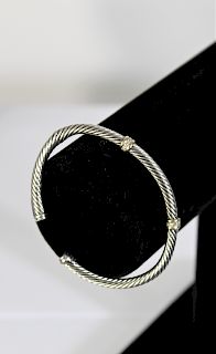 David Yurman Cable Diamond Bracelet
