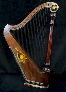 AUTOMATIC HARP WITH MUSIC BOX 