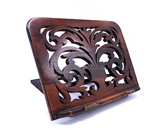 ROSEWOOD BOOK STAND 