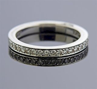 Tacori Platinum Diamond Band Ring