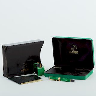 Aurora Primavera Green and Gold Limited Edition Fountain Pen