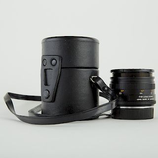 Leitz SummiCron-R 1:2/50 Camera Lens with B+W Polarizing Filter