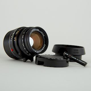 Leica SummiCron-M 1:2/50 Camera Lens with B+W Polarizing Filter