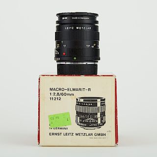 Leitz Macro-Elmarit-R 1:2.8/60 Camera Lens with B+W Polarizing Filter