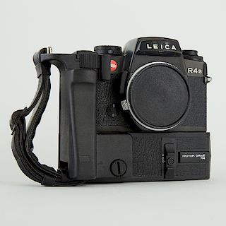 Leica R4s Camera No 1653078 Motor Drive R4 Viewfinder + 2 Winders