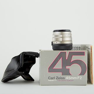 Carl Zeiss 45 mm F2 PlannarT* Camera Lens for Contax G Mount