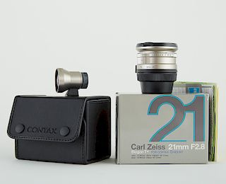 Carl Zeiss 21 mm F2.8 BiogonT* Camera Lens for Contax G Mount