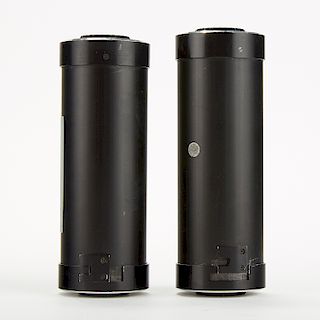 Set of 2 Large Format Camera Film Containers