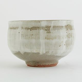 Warren MacKenzie Studio Pottery Bowl w/ Textured Glaze