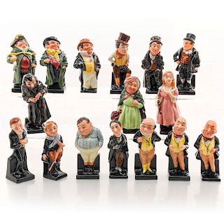 15 SMALL ROYAL DOULTON FIGURINES, DICKENS SERIES