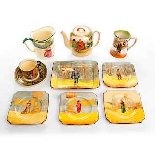ASSORTED ROYAL DOULTON WARE, LITERARY CHARACTERS