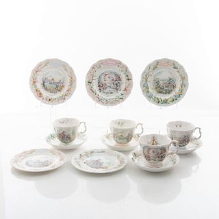 13 ROYAL ALBERT THE WIND IN THE WILLOWS TEA SET