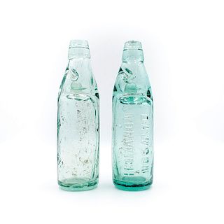 2 COLLECTABLE 1920 C. BOTTLES BY WM. BARNARD &SONS