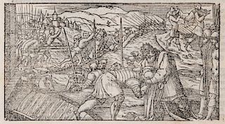Ariosto, Ludovico - Orlando furioso ornato di varie figure, con alcune stanze del medesimo nuovamente aggiunte… & nel fine una breve espositione et ta