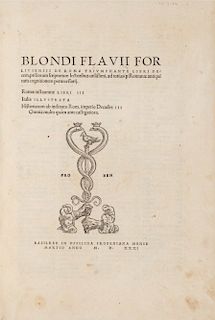 Biondo, Flavio - De Roma triumphante libri decem