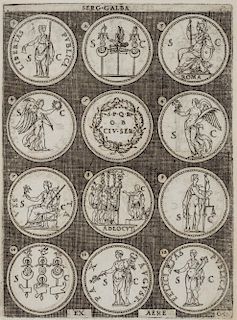 Vico, Enea - Omnium Caesarum verissimae imagines ex antiquis numismatis desumptae. Libri primi. Editio altera