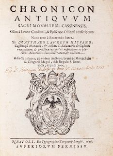 Marsicano, Leone - Chronicon antiquum sacri Monasterii Cassinensis