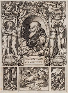 Gabuzio, Giovanni Antonio - De vita et rebus gestis Pii V. Pont. Max. libri sex.