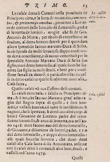 Imperato, Francesco - Discorsi intorno all'origine del Regimento e Stato della gran Casa della Santissima Annuntiata di Napoli