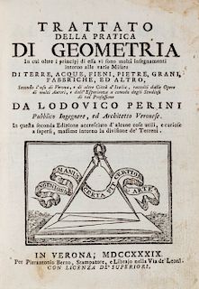 Perini, Lodovico - Trattato della pratica di geometria