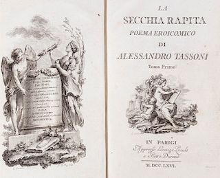 Tassoni, Alessandro - La secchia rapita. Poema eroicomico 