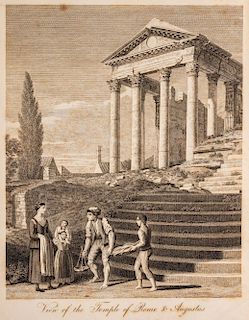 Desgodets, Antoine - Rome in its ancient grandeur displayed in a series of engravings presenting the architectural antiquities of the imperial city