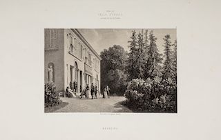 Fontanesi, Antonio - Beaulieu, Villa Eynard  au bord du Lac de Genève 